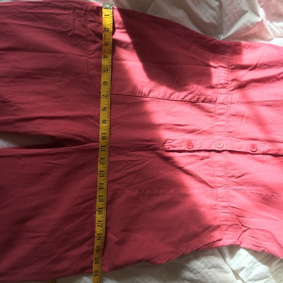 LACAUSA Red Button Up Montana Jumpsuit Size Large - Picture 7 of 7